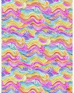 You're A Catch: Rainbow Wave Multi -- Dear Stella Designs stella-dmb2138 multi