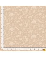 Little Forest: The Forest Toile Angora -- Dear Stella Fabrics stella-dns2306 angora