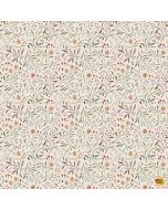 Count on Me: Flora Taupe - Dear Stella Fabric DNS3313 taupe