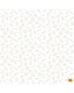 Count on Me: Numbers White - Dear Stella Fabric DNS3319 white