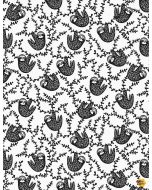 ABC Menagerie: Sloths White -- Dear Stella stella-wg1985 white