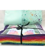 Tula Pink Butterfly Quilt Kit (fabric only / no pattern) -- Tula Pink ButterflyTula-2 