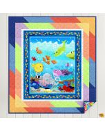Under the Sea: Gallery Drama Quilt Kit -- SusyBee Fabrics