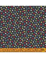 A to Zoo: Dots Black -- Windham Fabrics 52215-2