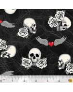Born to Ride: Tattoo Black -- Windham Fabrics 52241-3