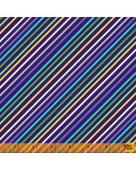 Farm Friends: Diagonal Stripe Purple -- Windham Fabrics 52616-2