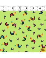 Busy Street: Toucans Lime -- Clothworks y3201-18