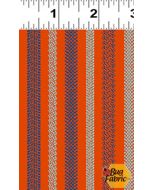 Play Zone: Tire Stripe Light Tomato -- Clothworks y3276-79