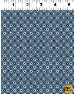 A Dog's Life: Bandana Dark Denim -- Clothworks y3366-89