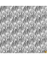 Ticket to the Zoo: Broken Stripe White -- Clothworks Fabrics y3532-1