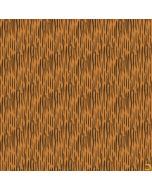 Ticket to the Zoo: Broken Stripe Rust -- Clothworks Fabrics y3532-71 - 2 yards 30" remaining