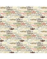 YAY! Coffee! Words Cream -- Clothworks Textiles y3657-57