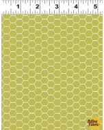 Cluck Cluck Bloom: Chicken Wire Light Olive -- Clothworks y3795-23