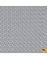 Beep Beep! Stones Gray -- Clothworks Textiles y3897-6 