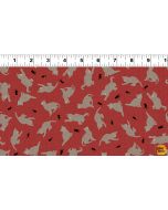 Purrfection: Kittens Light Red -- Clothworks Textiles y3974-4