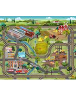 Let's Go!  Canvas Play Panel  (1 yard) - Clothworks y4462-55