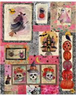 Faboolous: Halloween Panel (1 yard) -- Clothworks y4472-55