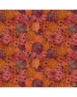 Faboolous: Pumpkins Orange -- Clothworks y4477-36