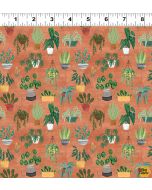 Homebodies: Plants Rust -- Clothworks y4668-71 