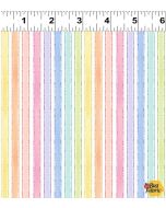 Spring Cheer: Stripe Multi Color -- Clothworks y4693-55