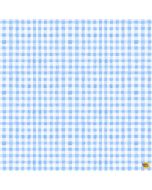 Spring Cheer: Gingham Denim -- Clothworks y4696-88 
