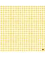 Spring Cheer: Gingham Yellow -- Clothworks y4696-9