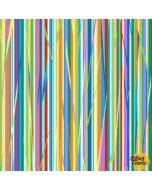 Amazing Alphabet: Stripe Multi -- Clothworks y4756-55