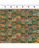 Emerald Hollow: Checkerboard Multi -- Clothworks y4831-55 