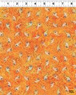 Emerald Hollow: Ghosts Orange -- Clothworks y4832-36 