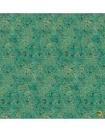 Emerald Hollow: Splatter Emerald -- Clothworks y4837-107 