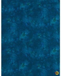 Solid-ish Watercolor Texture: Azure -- Timeless Treasures kim-c6100 azure 