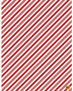 Reindeer Dance: Candy Cane Diagonal Stripes -- Timeless Treasures Fabrics gail-cd1465 red