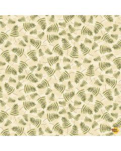 Into The Woods: Outline Fern Branches -- Timeless Treasures Fabrics nature-cd2263 fern 