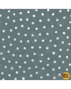 A Beautiful Day: Dots Navy - Henry Glass Fabrics 1098-77