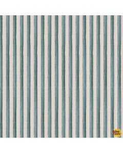 A Beautiful Day: Stripe Beige/Navy - Henry Glass Fabrics 1101-47