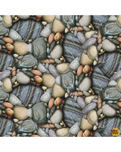 Keep it Reel: Rocks Gray -- Blank Quilting 1358-90