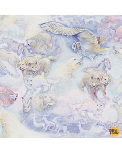 Polar Journey: Animal Flight -- 3 Wishes Fabrics 17982 multi