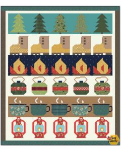Love You S'more: Camping Row Quilt Pattern -- Riley Blake Designs p155-loveyousmore