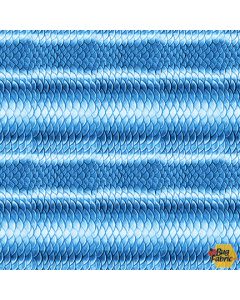 Reel Fun: Fish Scales Light Blue -- Blank Quilting 2393-70