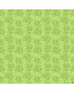 Morning Blossom: Chrysanthemum Blender Green -- Northcott Fabrics 24925-72