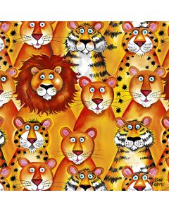 Jungle Buddies: Lions and Tigers -- Blank Quilting 2518-35