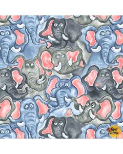 Jungle Buddies: Elephants -- Blank Quilting 2519-90