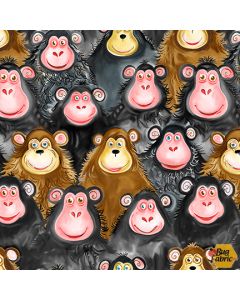 Jungle Buddies: Monkeys -- Blank Quilting 2523-99