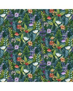 Fairytale Forest: Flower Meadow Forest -- Henry Glass Fabrics 3013-66 forest 
