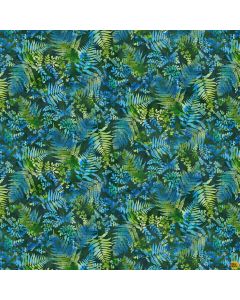 Fairytale Forest: Forest Fern Forest -- Henry Glass Fabrics 3015-66 forest