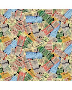 On The Right Track: Train Tickets -- Blank Quilting 3079-41