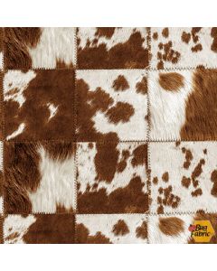 Cowboy Culture: Cowhide Patch - Blank Quilting 3332-39 - presale May