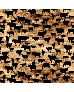 Cowboy Culture: Cow Silhouettes - Blank Quilting 3334-35 - presale May