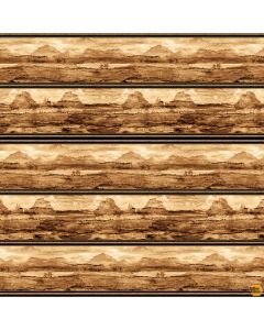 Cowboy Culture: Scenic Border Stripe - Blank Quilting 3340-35 - presale May