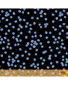 Just Fruit: Blueberries Black -- Windham Fabrics 53315-2